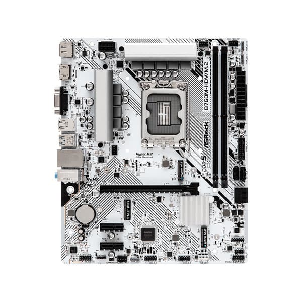 ASRock B760M-HDV/M.2 DDR5 Motherboard 90-MXBMJ0-A0UAYZ
