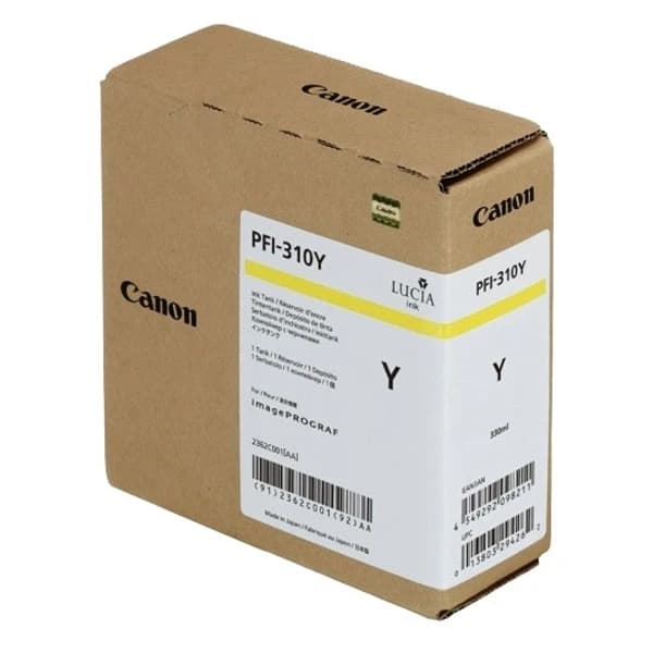 Canon Pigment Ink Cartridge Tank PFl-310 YELLOW
